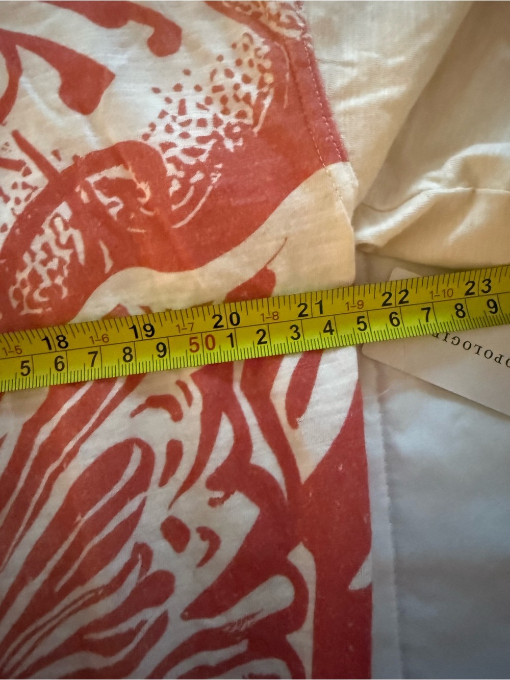 NWT Anthropologie Pilcro Notched Hem Tee Med - Picture 4 of 5